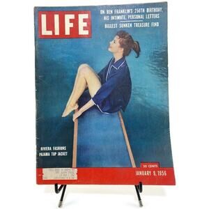 Life Magazine January 9 1956 The Intimate Personal Letters Ben Franklin